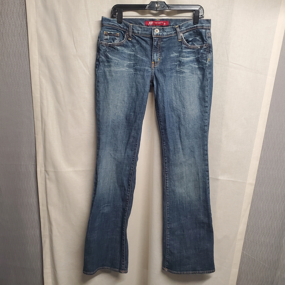 Express Women's Classic Blue Boot Cut Jeans